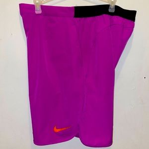 Purple Nike Dri-Fit Shorts